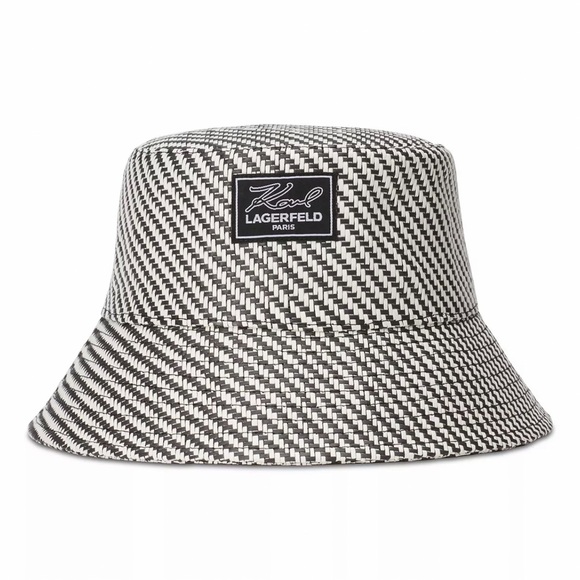 NWT Limited Edition Karl Lagerfeld Straw Bucket Hat main image 12
